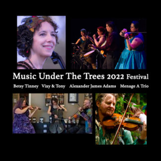 Music Under The Trees 2022 artwork showing the acts
